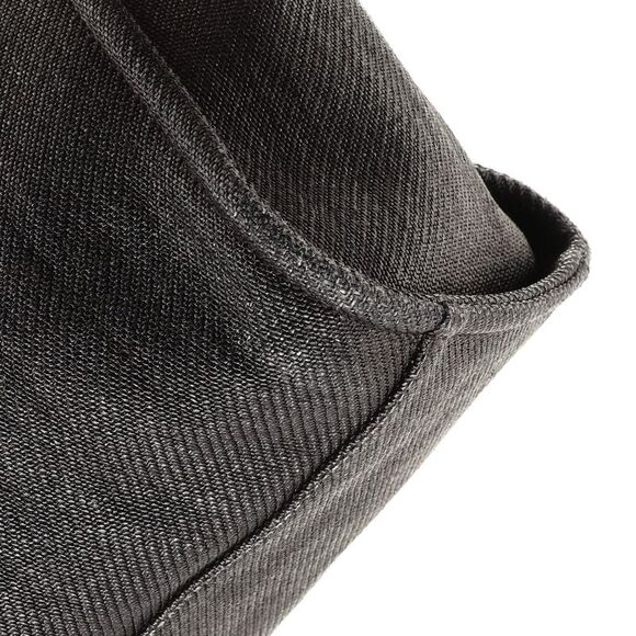 Chanel Deauville Tote Raffia Medium Black - Picture 6 of 8